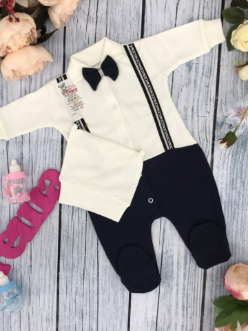 Купить оптом 207. Комбинезон ясельный с шапкой,100% хлопок интерлок в Волгограде