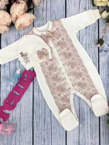 Купить оптом 216-П. Комбинезон с шапкой,100% хлопок интерлок в Волгограде